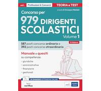 Concorso per dirigente scolastico. Con espansione online. Manuale e quesiti. Competenze giuridiche, amministrative, finanziarie e gestionali del DS (Vol. 1)