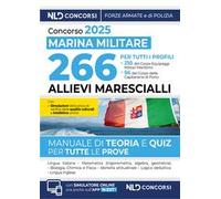 Concorso per l'ammissione di 266 Allievi Marescialli della Marina Militare 2025 con teoria e quiz