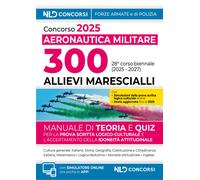 Concorso pubblico 300 allievi marescialli dell'aeronautica militare 2025 (28° co