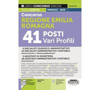 Concorso Regione Emilia Romagna - 41 Posti Vari Profili - Manuale per tutte le p