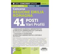 Concorso Regione Emilia Romagna - 41 Posti Vari Profili - Manuale per tutte le prove