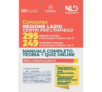 Concorso regione Lazio Centri per l'impiego. 295 esperti mercato e servizi per i