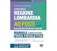 Libri Giuseppe Cotruvo / Luigi Tramontano - Concorso Regione Lombardia 40 Posti
