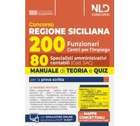 Concorso Regione Sicilia 200 funzionari. Manuale per 80 specialis