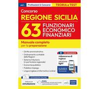 CONCORSO REGIONE SICILIA - 63 FUNZIONARI ECONOMICO FINANZIARI - AA.VV. - Edises
