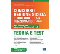Libri Concorso Regione Sicilia Istruttore Funzionario Enti Locali. Area Amminist