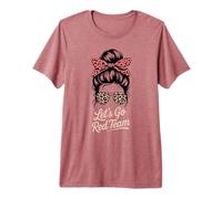 Concorso retrò Let's Go Red Team Field Day Summer Camp Maglietta Premium