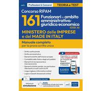Concorso RIPAM 161 funzionari in ambito amministrativo/giuridico/economico (COD.