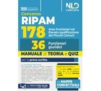 Concorso RIPAM 178 funzionari dei piccoli comuni, 36 funzionari giuridici. Manua