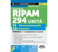 Concorso RIPAM 294 unità. 33 elevate professionalità. 261 funzionari. Manu...