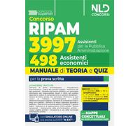 Concorso Ripam 3.997 posti, profilo per 498 assistenti economici.