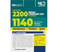 Concorso Ripam Coesione Sud 2200 posti. Manuale e quiz per 1140 posti prof...