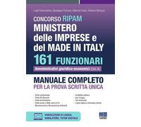 Concorso RIPAM Ministero delle Imprese e del Made in Italy. 161 f