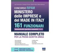 Concorso RIPAM Ministero delle Imprese e del Made in Italy. 161 funzionari...