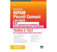 Concorso Ripam Piccoli Comuni 135 posti - 47 Funzionari con competenze nell'ambito dell'Ingegneria e Architettura