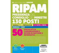 Concorso RIPAM Presidenza del Consiglio dei Ministri. 130 posti. 50 specialisti