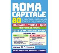 Concorso Roma capitale 80 insegnanti Scuola Infanzia. Manuale di teoria