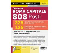 Concorso Roma Capitale 808 posti. 225 istruttori amministrativi (cod. RC/I...