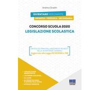 Concorso scuola 2020. Legislazione scolastica