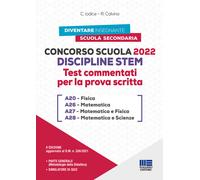 Concorso Scuola Discipline STEM A20 Fisica A26 Matematica A27 Mat