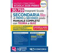 Concorso Scuola PNRR3. Manuale con Teoria e Test di verifica per il nuovo concorso docenti scuola secondaria 2025-2026. Nuova ediz.