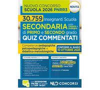 CONCORSO SCUOLA PNRR3 - SCUOLA SECONDARIA DI PRIMO E SECONDO GRADO - QUIZ -