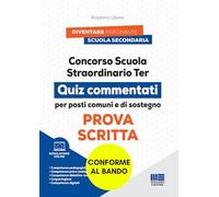 Libri Rosanna Calvino - Concorso Scuola Straordinario Ter. Prova Scritta. Quiz C