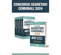 Concorso Segretari Comunali 2024 - 441 posti per Borsisti