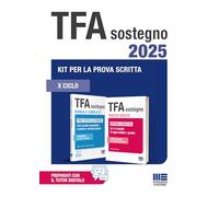 Concorso TFA sostegno 2025. Kit per la prova scritta. Con tutor digitale