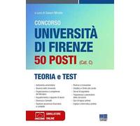 Concorso Università di Firenze 50 posti (cat. C). Teoria e test. Con espansione online