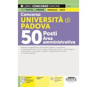 Concorso Università di Padova 50 Posti Area Amministrativa - Manuale per la preparazione