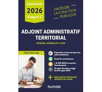 Concours adjoint administratif territorial Tout-en-un: Externe, interne, 3e voie, catégorie C
