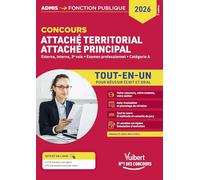Concours Attaché territorial Attaché principal externe, interne, 3e voie, examen professionnel, catégorie A: Tout-en-un