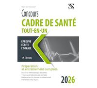 Concours cadre de sante 2026 - tout-en-un
