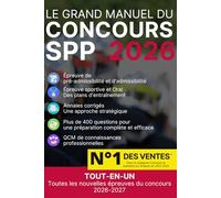 Concours Caporal SPP : Édition 2026-2027 : GTO & GDO à jour, NOUVEAU QCM édition Interne: Plus de 400 questions pour une préparation complète et efficace