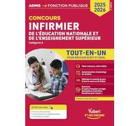 Concours infirmier de l'éducation nationale et de l'enseignement supérieur catégorie A: Tout-en-un