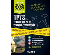 Concours TPTS Technicien de Police Technique et Scientifique: Catégorie B