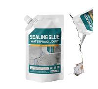 Concrete Crack Filler, 500ml Waterproof Repair Sealant, 8.5x5.43 inches Strong Adhesive Quick Drying Leak Preventer for Kitchen, Garage, Corners, Floors, Driveway and Basement
