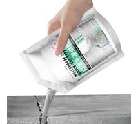 Concrete Crack Repair, 500ml Concrete Bonding Agent, Wear-Resistant Quick-Drying Sealing Glue, 8.5inches Ideal for Exterior Walls, Stone, Floors, Wood, Brick, Lightweight Fix Home