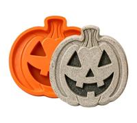 Concrete Stepping Stone Molds - 15.7Inch Pumpkin Reusable Outdoor DIY