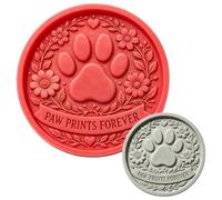Concrete Stepping Stone Molds,15in Reusable Round Cement Molds for Concrete