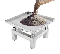 Concrete Vibrating Table 3600 RPM, Electric Vibrating Platform, Stainless Steel Concrete Tools Vibrazione Frequency, Ampiezza 1-2 mm, Capacità di carico 10 kg per Concretes Compaction Air Bubble