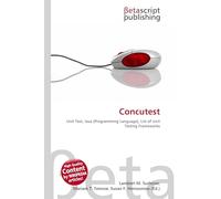 Concutest: Unit Test, Java (Programming Language), List of Unit Testing Frameworks