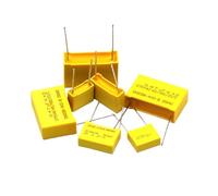 Condensatore 10PCS X2 275VAC 0,01 0,033 0,1 0,15 0,022 0,22 0,33 0,47 0,56 0,68 0,82 1 1,2 2,2uf Condensatore a film in polipropilene(0.22UF 10mm)