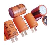 Condensatore 2 pezzi da 3900UF, 4700UF, 6800UF, 33000UF, 25V, 40V, 80V e 100V(33000uf 40v 30x80)