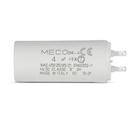 Condensatore 4 µF per tapparella - speciale con alette piccole da 2,8 mm - Garanzia di 2 anni