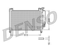Condensatore A/C Mazda 2 dal 2007 1.4 Diesel ORIGINALE NUOVO