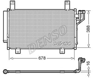 Condensatore A/C MAZDA CX-5 Motori 2.0 - 2.2 - 2.5 da 2011-> NUOVO ORIG. DENSO