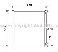 Condensatore A/C PORSCHE 911 CARRERA 4 / S / 4S / S-GTS e altri DAL 2011-> NUOVO