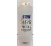 Condensatore a capicorda 25 uF COMAR pompe piscina, compressore, spa, nettouer ad alta pressione